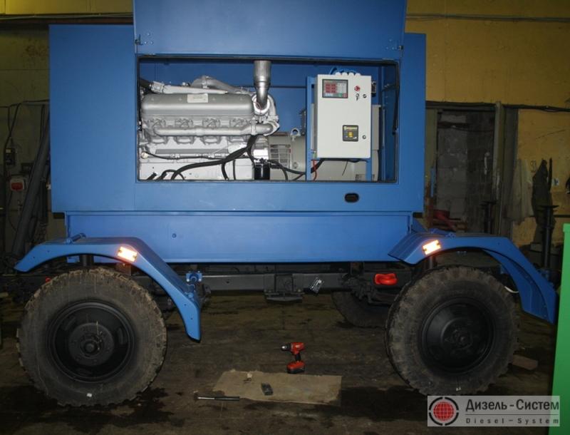 Дизель-генератор АД-120-Т400-1РЯ на шасси прицепа