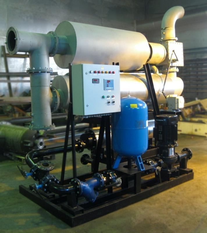 Системы утилизации тепла газопоршневой электростанции 1000 кВт (ЯМЗ-8503)