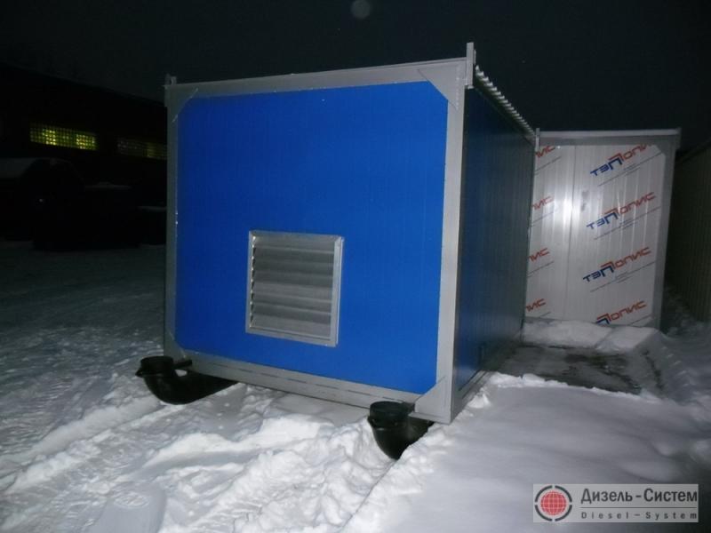 Дизель-генератор 30 кВт в блок контейнере на санях