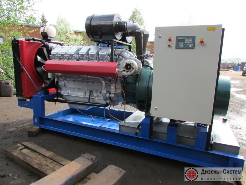 Дизель-генератор АД-315С-Т400-2Р в открытом исполнении с двигателем ЯМЗ,ТМЗ