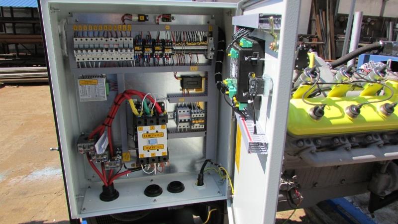 Системы автоматики управления газопоршневой электростанции 80 кВт (БКИ)