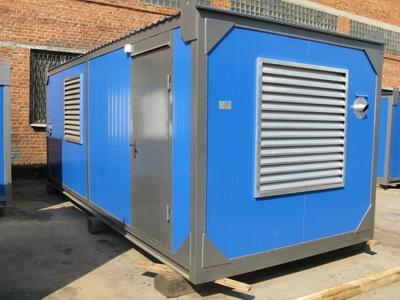 Дизель-генератор 400 кВт / 500 кВА в утепленном блок-контейнере типа Север, Север-М