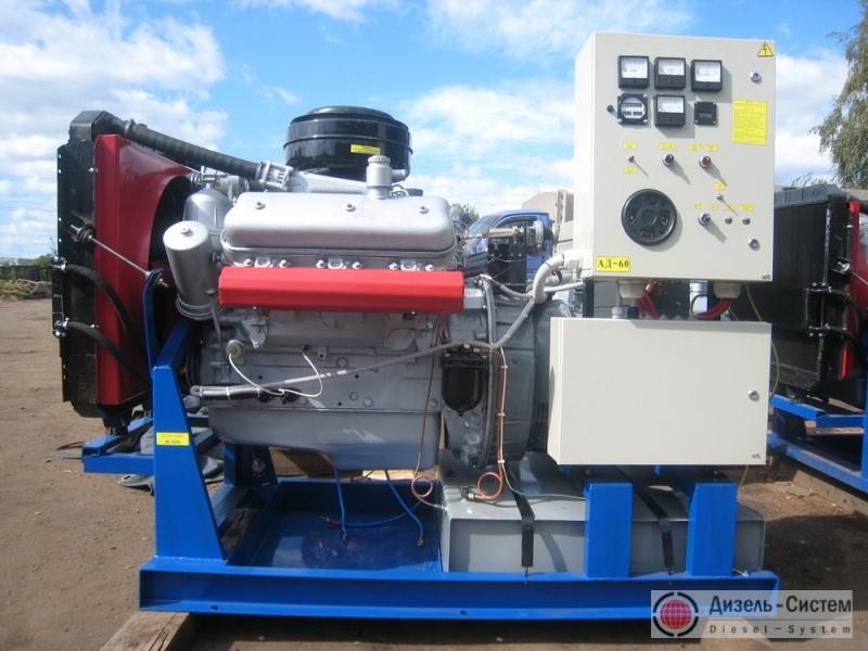 фото дизель-генератора АД60С-Т400-РМ открытого типа ЯМЗ-236М2-48
