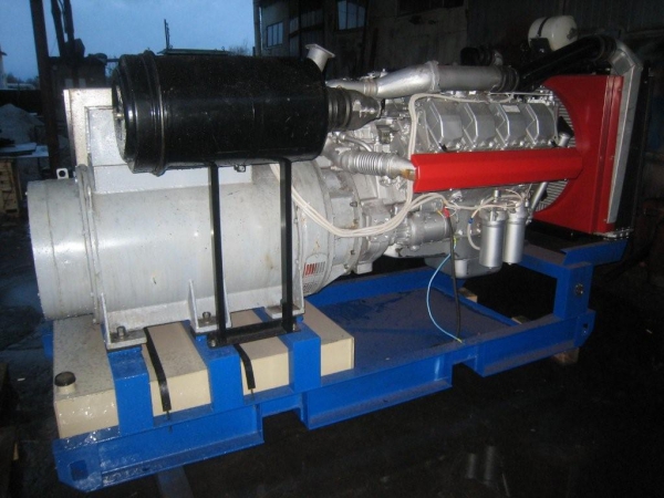 фото дизель-генератора АД200С-Т400-РТ открытого типа с ТМЗ-8481.10