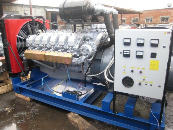 фото дизель-генератора АД400С-Т400-РМ открытого типа с ЯМЗ-8503.10
