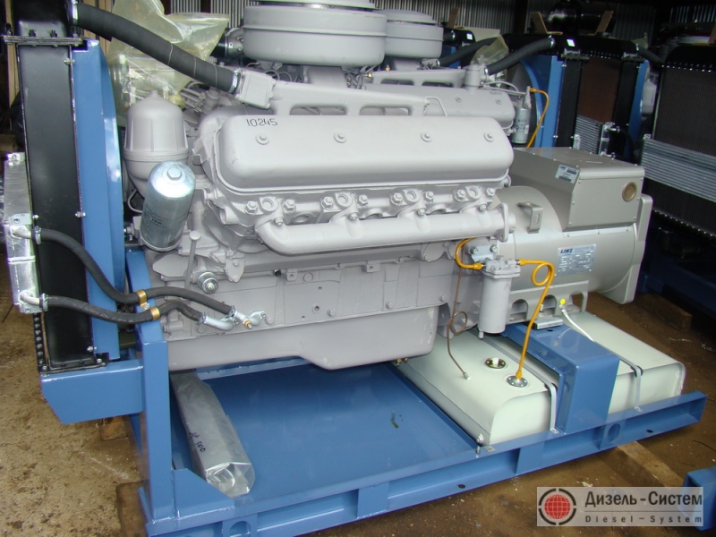 фото дизель-генератора АД100С-Т400-РМ открытого типа с ЯМЗ-238М2-45