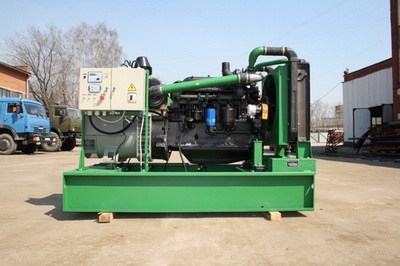 фото дизель-генератора АД75С-Т400-РМ в открытом исполнении с ММЗ Д-266.4