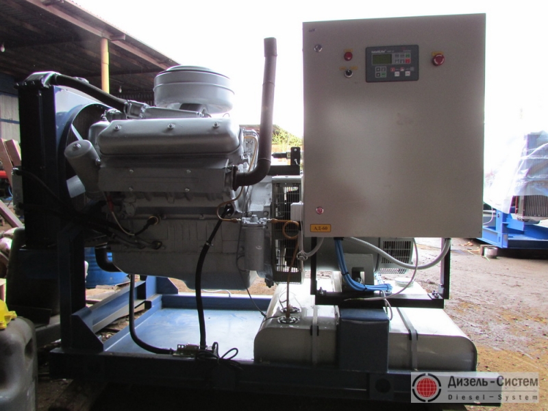 фото дизель-генератора АД75-Т400-РМ в открытом исполнении с ЯМЗ-236М2-48