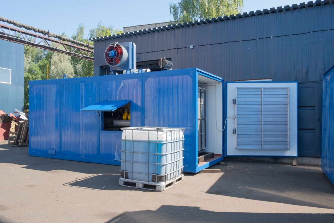 Газопоршневой генератор 200 кВт контейнерного типа Газопоршневой генератор 200 кВт контейнерного типа